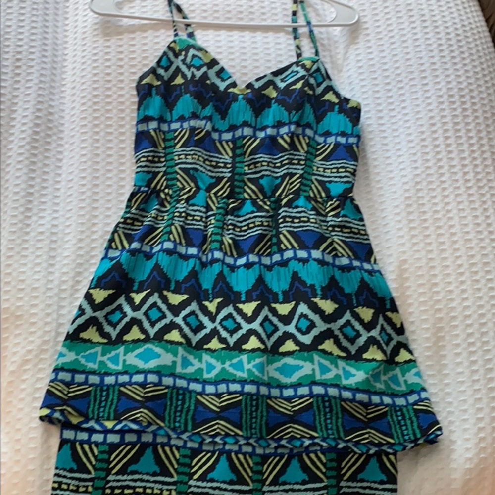 Bebe Tribal Summer Dress